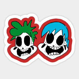 Kablam Skulls Sticker